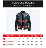 370 Pazro Jacket Cuir Marron
