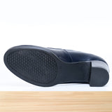 372F Nomar Cuir bleu marine