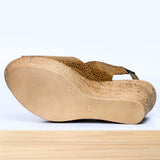 379F Elaya Cuir Camel Doré