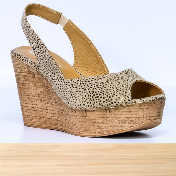 379F Elaya Cuir Doré Clair