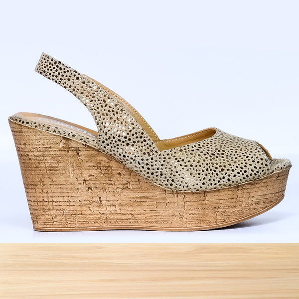 379F Elaya Cuir Doré Clair