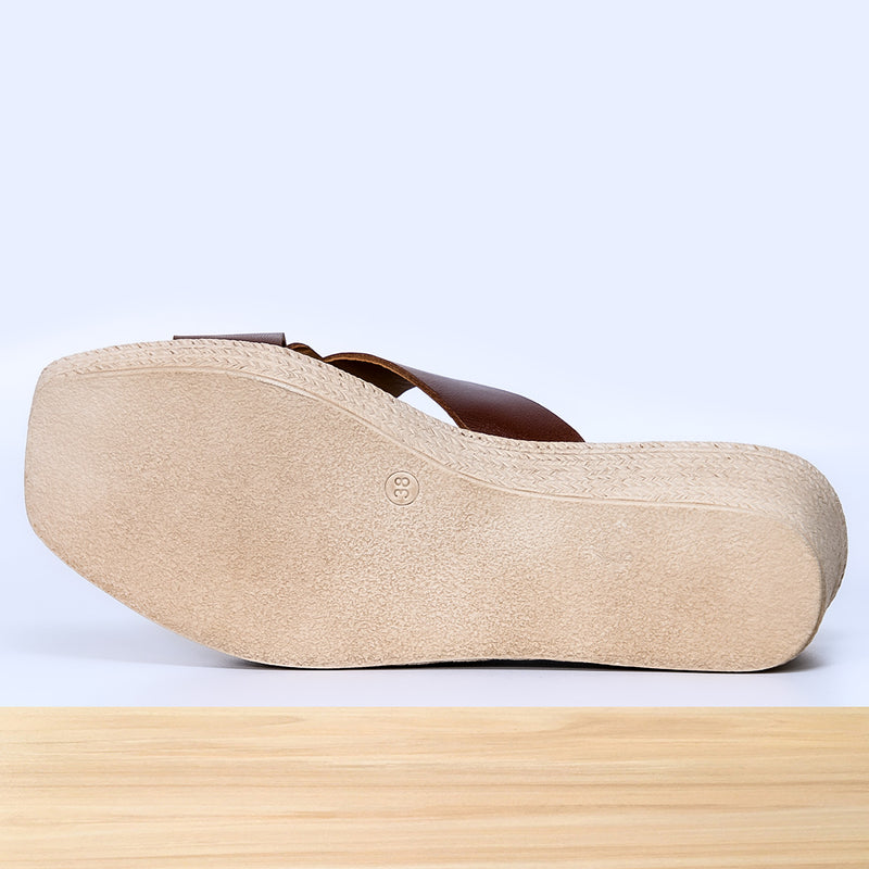 381F Raffa Cuir Marron