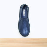 390F Céline Cuir Bleu Marine