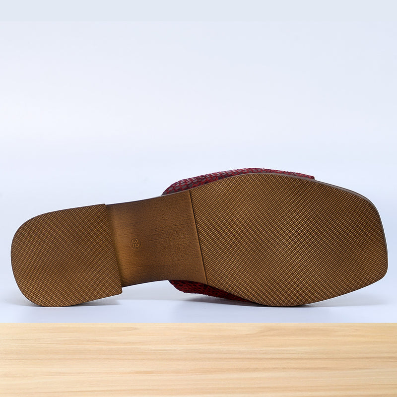 005F Emora Cuir Bordeaux