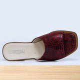 406F Mary Cuir Bordeaux Serp