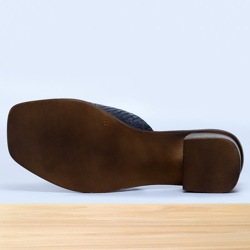 406F Mary Cuir Noir Serp