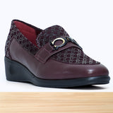 429F Fivra Cuir Bordeaux