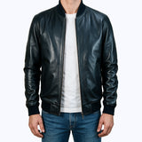 432F Breno Jacket Cuir Noir