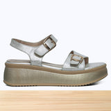 438F Tina Cuir Argenté D