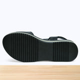 438F Tina Cuir Noir Mat