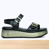 438F Tina Cuir Noir Mat