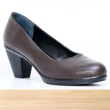 441F Monza Cuir Marron chocolat