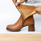 444F Otiva Cuir Camel