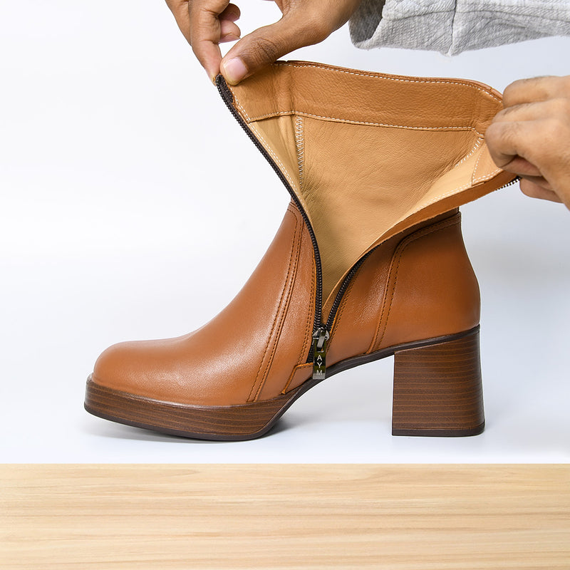 444F Otiva Cuir Camel