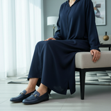 447F Candy Cuir Bleu Marine — Djellaba Var.3