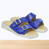460F Charm Cuir Bleu D