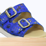 460F Charm Cuir Bleu D