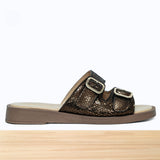 460F Charm Cuir Doré Brillant