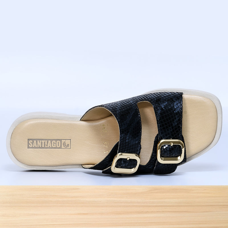 460F Charm Cuir Noir