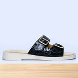 460F Charm Cuir Noir