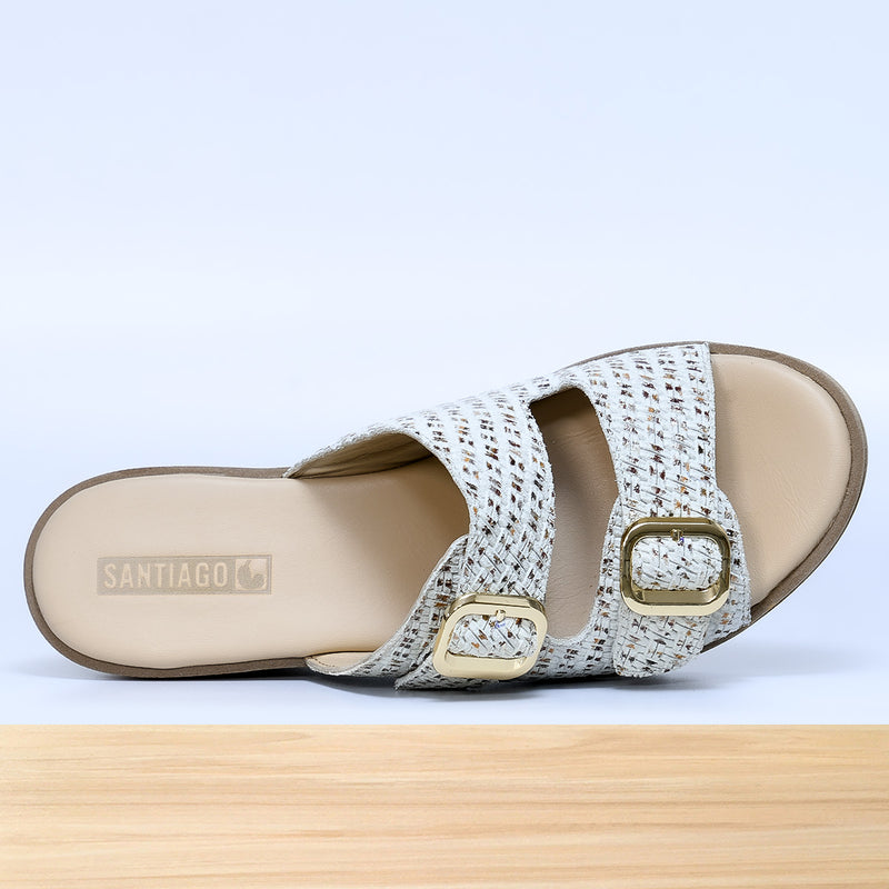 460F Funar Cuir Blanc