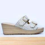 460F Funar Cuir Blanc