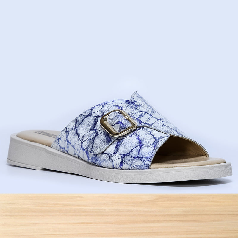 461F Gloria Cuir Glacier Bleu