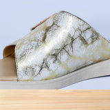 461F Gloria Cuir Ivory Gold