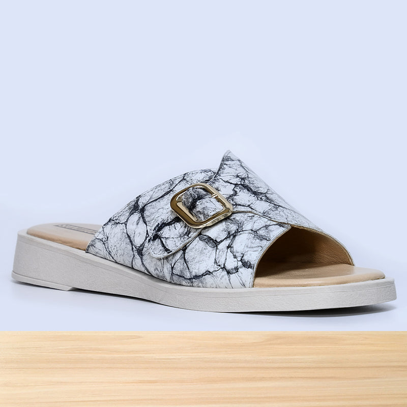461F Gloria Cuir Noir Marbré