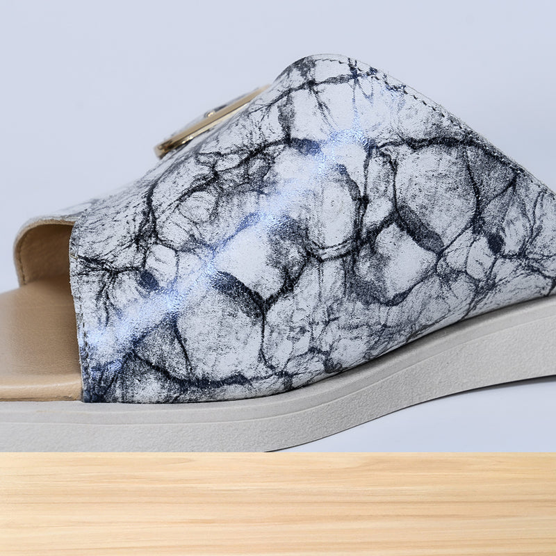 461F Gloria Cuir Noir Marbré