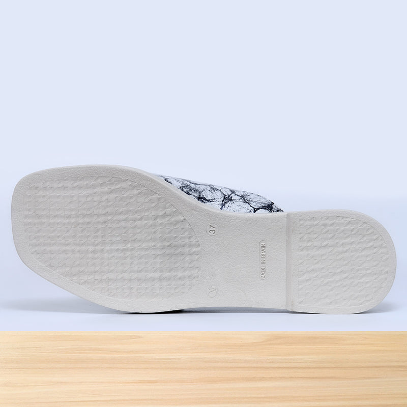 461F Gloria Cuir Noir Marbré