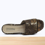 463F Cirella Cuir Marron Brillant