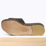 463F Cirella Cuir Marron Brillant