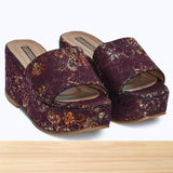 463F Cirella Cuir Bordeaux Brillant