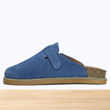 46F Gavie Cuir Bleu Jean