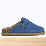 46F Gavie Cuir Bleu Jean
