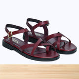476F Brivelle Cuir Bordeaux