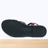476F Brivelle Cuir Bordeaux
