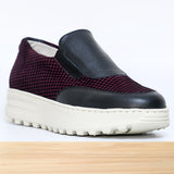476F Zaria Cuir Bordeaux N
