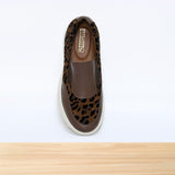 476F Zaria Cuir Marron Léopard