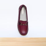 480F Delva Cuir Bordeaux