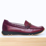 480F Delva Cuir Bordeaux