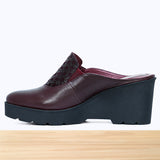 483F Sorvi Cuir Bordeaux Foncé