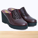 483F Sorvi Cuir Bordeaux Foncé