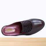 483F Sorvi Cuir Bordeaux Foncé