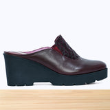 483F Sorvi Cuir Bordeaux Foncé