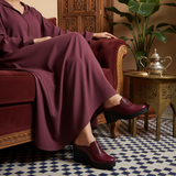483F Sorvi Cuir Bordeaux - SANTIAGO®