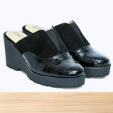 485F Mizan Cuir Daim Noir