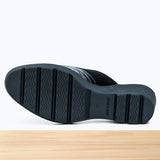 485F Mizan Cuir Daim Noir