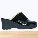485F Mizan Cuir Daim Noir